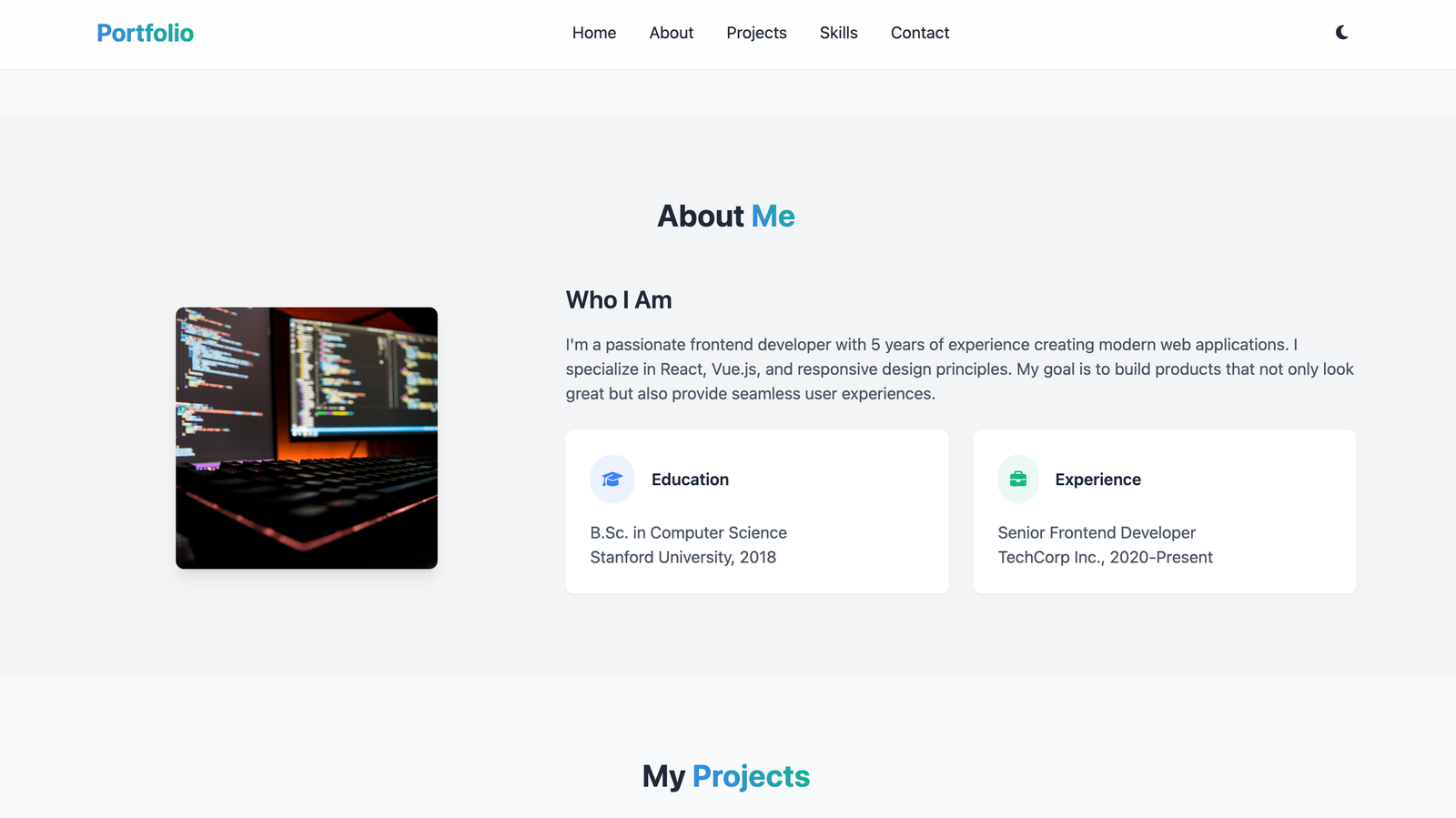 modern-portfolio-contact-section Image